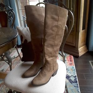 Fergalicious Western Knee High Boots